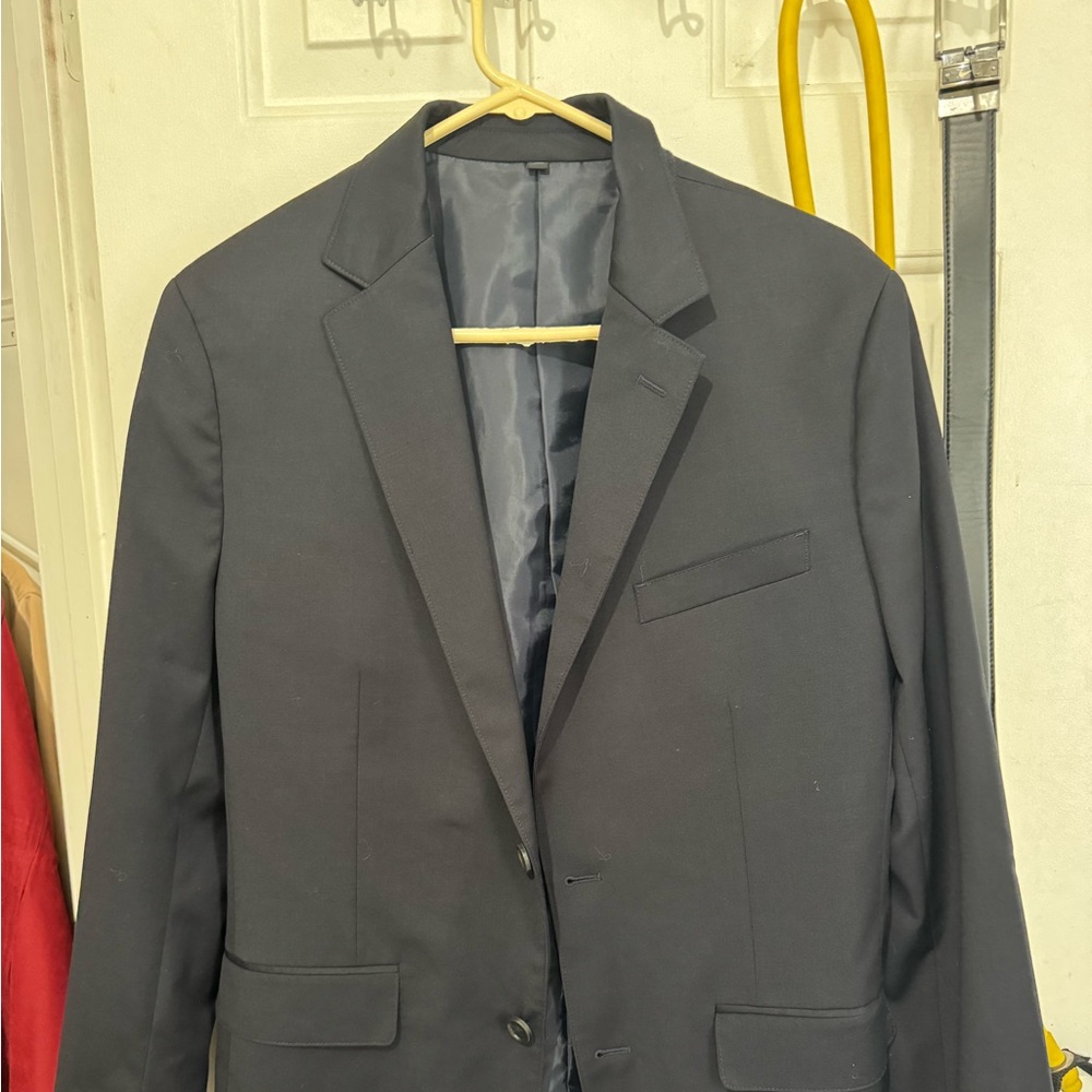 Bonobos Black Sport Coat with Notched Lapels